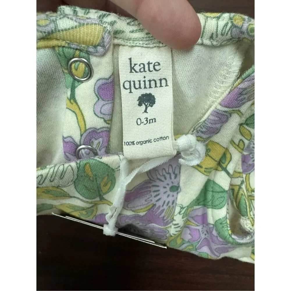 NWT Kate Quinn Two Piece Floral Top And Skirt Size 0-3 Months